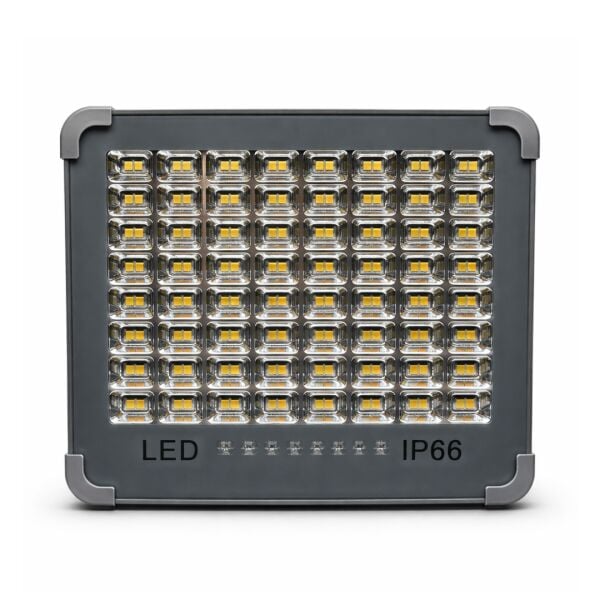 Solar LED Projektör - 5 Farklı Aydınlatma Modu, IP66 Su Geçirmez, Type-C Şarjlı Kamp ve Bahçe Lambası