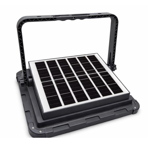 Solar LED Projektör - 5 Farklı Aydınlatma Modu, IP66 Su Geçirmez, Type-C Şarjlı Kamp ve Bahçe Lambası