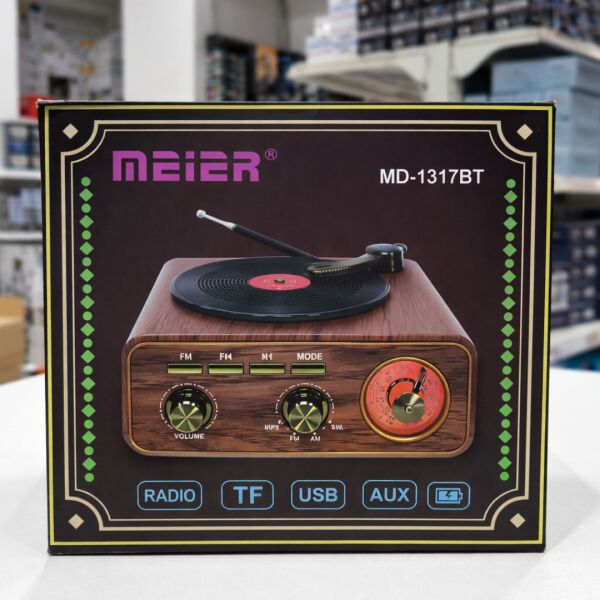 MD-1317BT Nostaljik Pikap Tasarımlı Bluetooth Radyo & Hoparlör