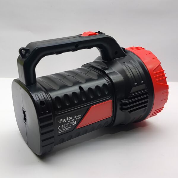 FT-6080 Profesyonel Şarjlı LED Projektör ve Yan Işıldak (5W + 26 SMD)