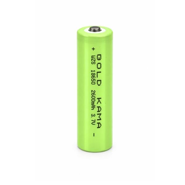 18650 Şarj Edilebilir Li-ion Pil - 3.7V 2600mAh