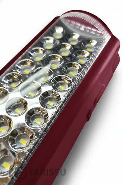 Gold Silver GS-2400 Şarjlı LED Işıldak: 24 SMD LED + Powerbank Özellikli