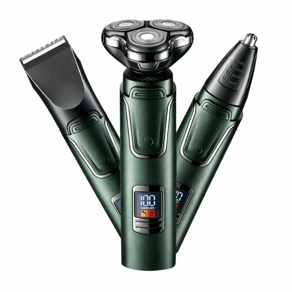 Sportsman SM-555 Professional 3’ü 1 Arada Islak/Kuru Şarjlı Erkek Bakım Seti