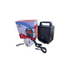 Everton Rt-913 Şarjlı Fm/usb/bt Güneş Enerjili 2 Ampullü Solar Set (KABLOSUZ TELEFON ŞARJ) Özelikli