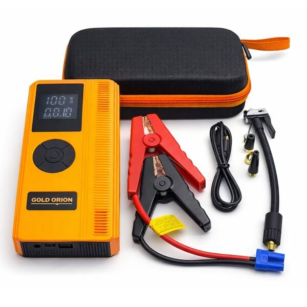 OR10689 3000A Akü Takviye Cihazı, 150 PSI Hava Kompresörü ve Taşınabilir Powerbank