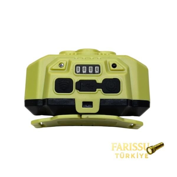 RT-815S Şarj Edilebilir Sensörlü LED Kafa Lambası - 6 Modlu, 18650 Bataryalı