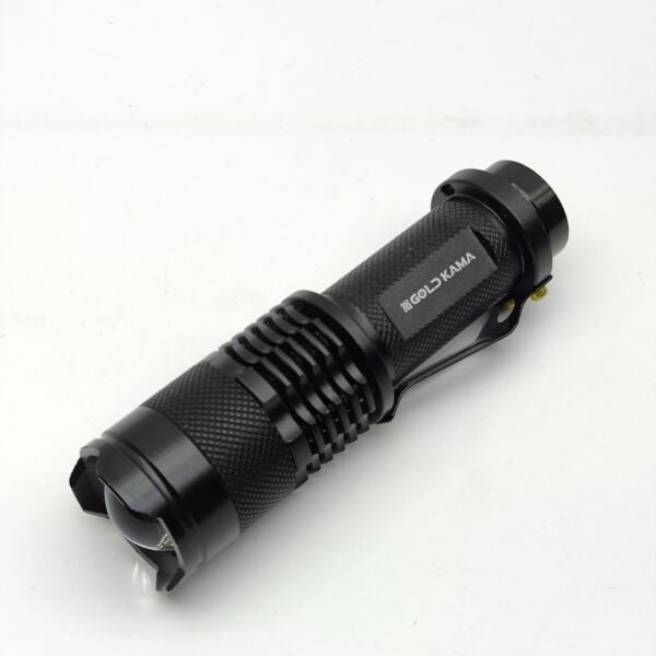 Gold Kama Zoomlu Şarj Edilebilir Kompakt El Feneri Seti - 1300 mAh