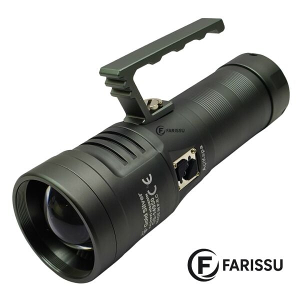 GS-14950 Ateş Yakma Özellikli Profesyonel El Feneri - 14000 Lümen - 32000 mAh