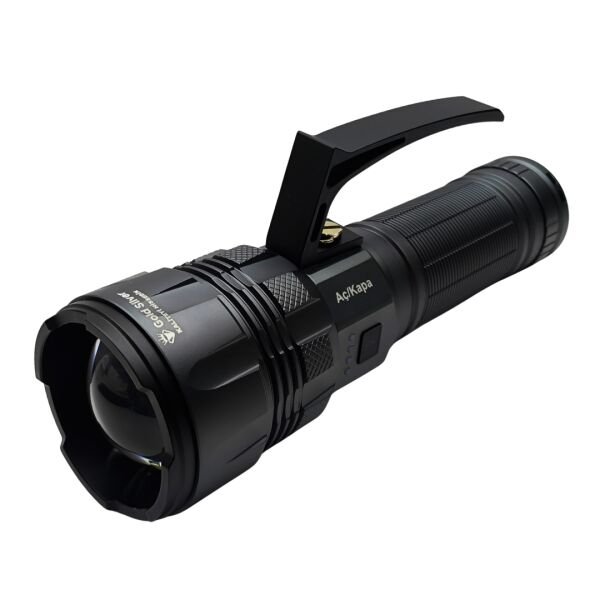 GS-15000 Profesyonel Şarjlı El Feneri - 14000 Lümen Yüksek Performanslı Projektör