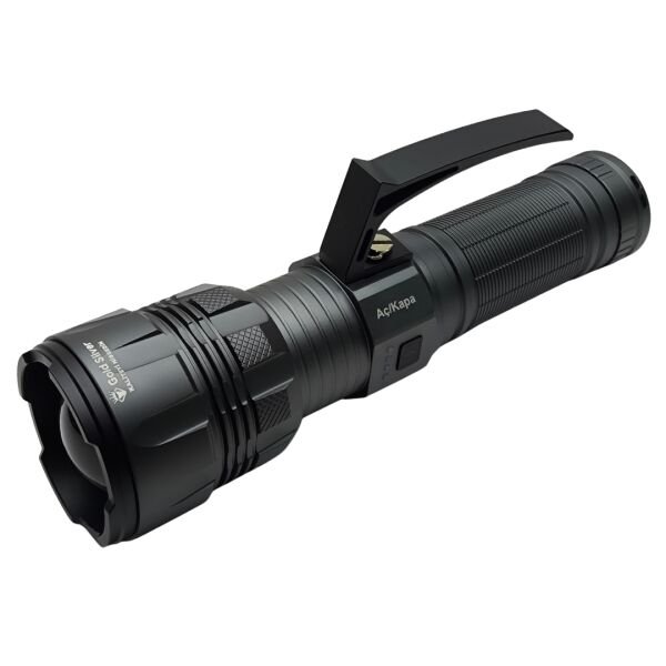 GS-15000 Profesyonel Şarjlı El Feneri - 14000 Lümen Yüksek Performanslı Projektör