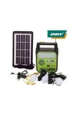 dat-9012b solar panelli radyolu çok foksiyonlu kamp feneri