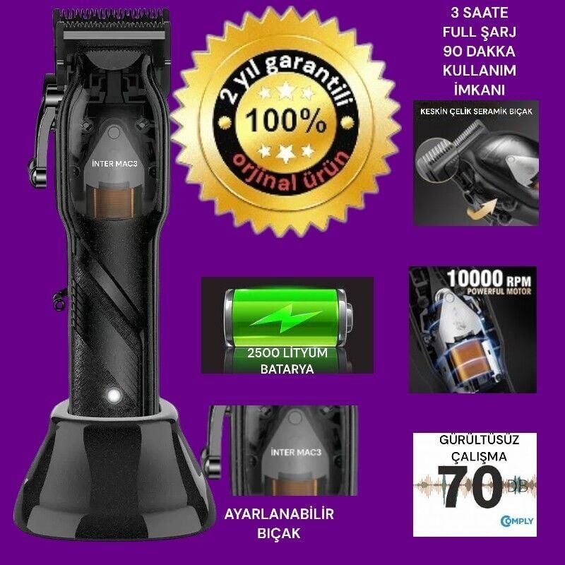 İNTER MA3 TC-2024 TRAŞ MAKİNESİ