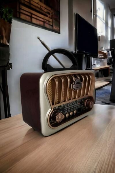 Nostaljik Bluetoothlu Rt-850 Usb / Bt / Radyo Müzik Kutusu