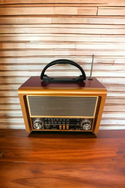 Rt-872bt Bluetooth Fm-usb-tf Card Şarjlı Nostaljik Radyo