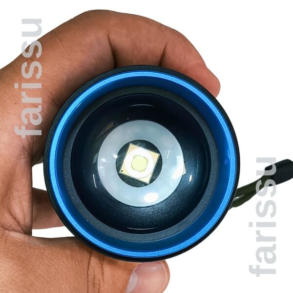 AVANTAJLI PAKET: Gold Silver GS-14300 3000 Lümen  El Feneri - Çift Bataryalı Set