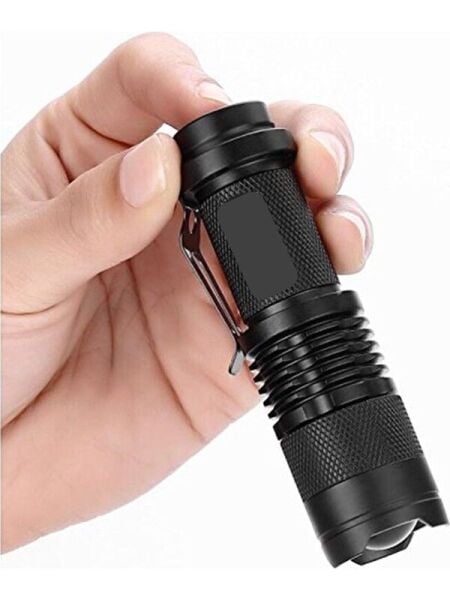 Su Geçirmez Ultra Güçlü Şarjlı El Feneri 2300 Lumens Q5 + Şarjlı Pil Hediyeli