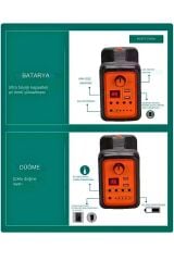 Güneş Enerjisi Aydınlatma Kiti - Şarj Edilebilir Çok Amaçlı Acil Durum Işığı Bağ Evi Köy