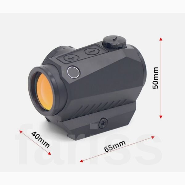 Romeo 5 Hareket Sensörlü Kırmızı Nokta Optik Nişangah - 2 MOA Red Dot (Çift Ayaklı Full Set)