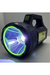 Ps-t95 10w Uzun Menzilli Solar Panelli Powerbank Usb Çıkış S.o.s Lu Ultra Güçlü Ledli Şarjlı Feneri