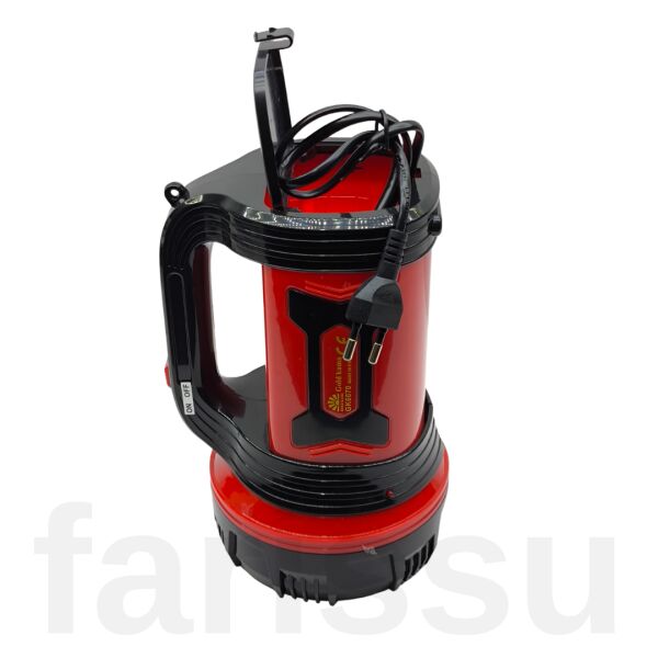 GoldKama GK6670 Uzun Mesafeli 10W CREE LED Şarjlı Projektör El Feneri - 20 Saat Çalışma Süresi