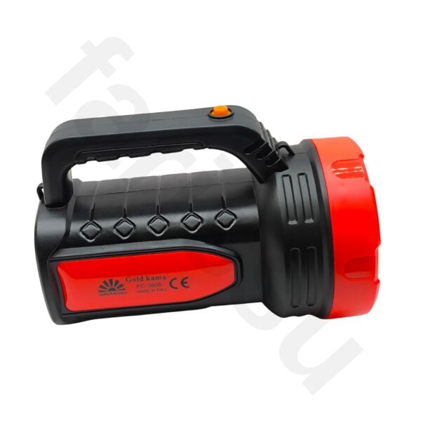 Gold Kama FC-3606 Şarjlı LED Projektör - 10W Güçlü El Feneri (400-500m Menzil)