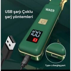 Wa-2031 Profesyonel Dijital Göstergeli Saç Sakal Tıraş Makinesi çok renkli