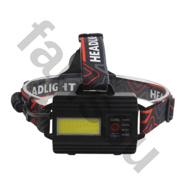 30W 3000 Lümen 1 KM Menzilli Zoomlu Kafa Lambası + Yedek 18650 Batarya Seti (Kesintisiz Güç)