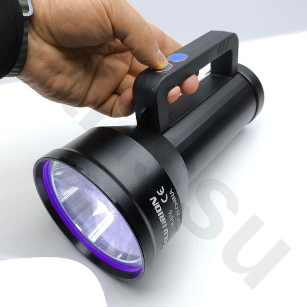 OR-076 10000 Lümen Şarj Edilebilir El Feneri - 1 KM Menzilli Projektör & Çok Fonksiyonlu Kamp Lambası