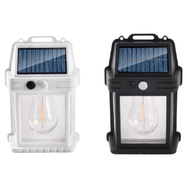 Güneş Enerjili Hareket Sensörlü Duvar Apliği