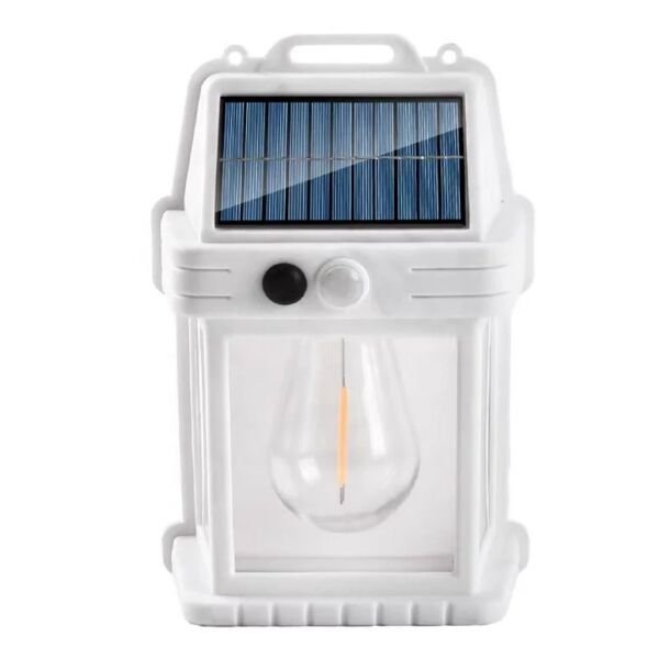 Güneş Enerjili Hareket Sensörlü Duvar Apliği