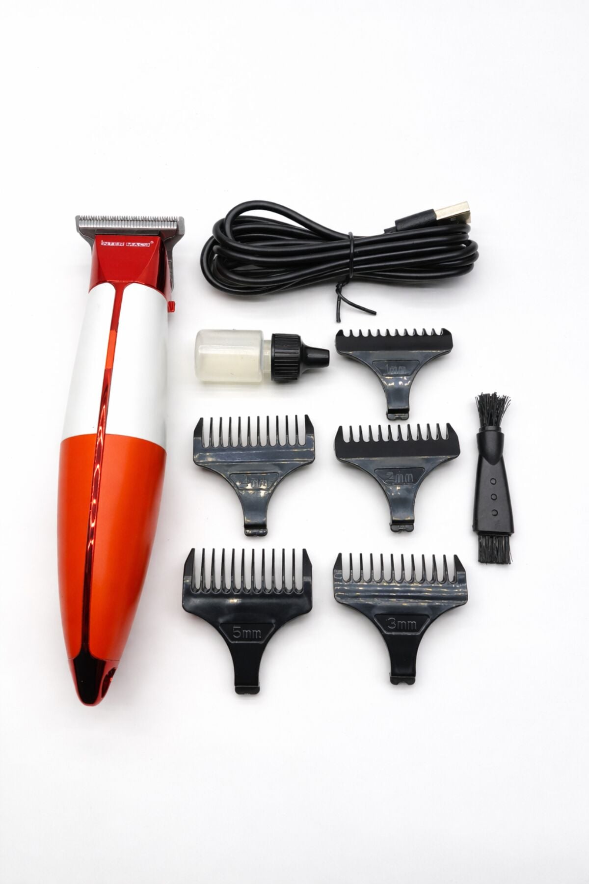 Inter Mac3 TC-1919 Profesyonel Şarjlı Saç Kesme ve Ense Çizim Makinesi - 180 Dakika Kullanım