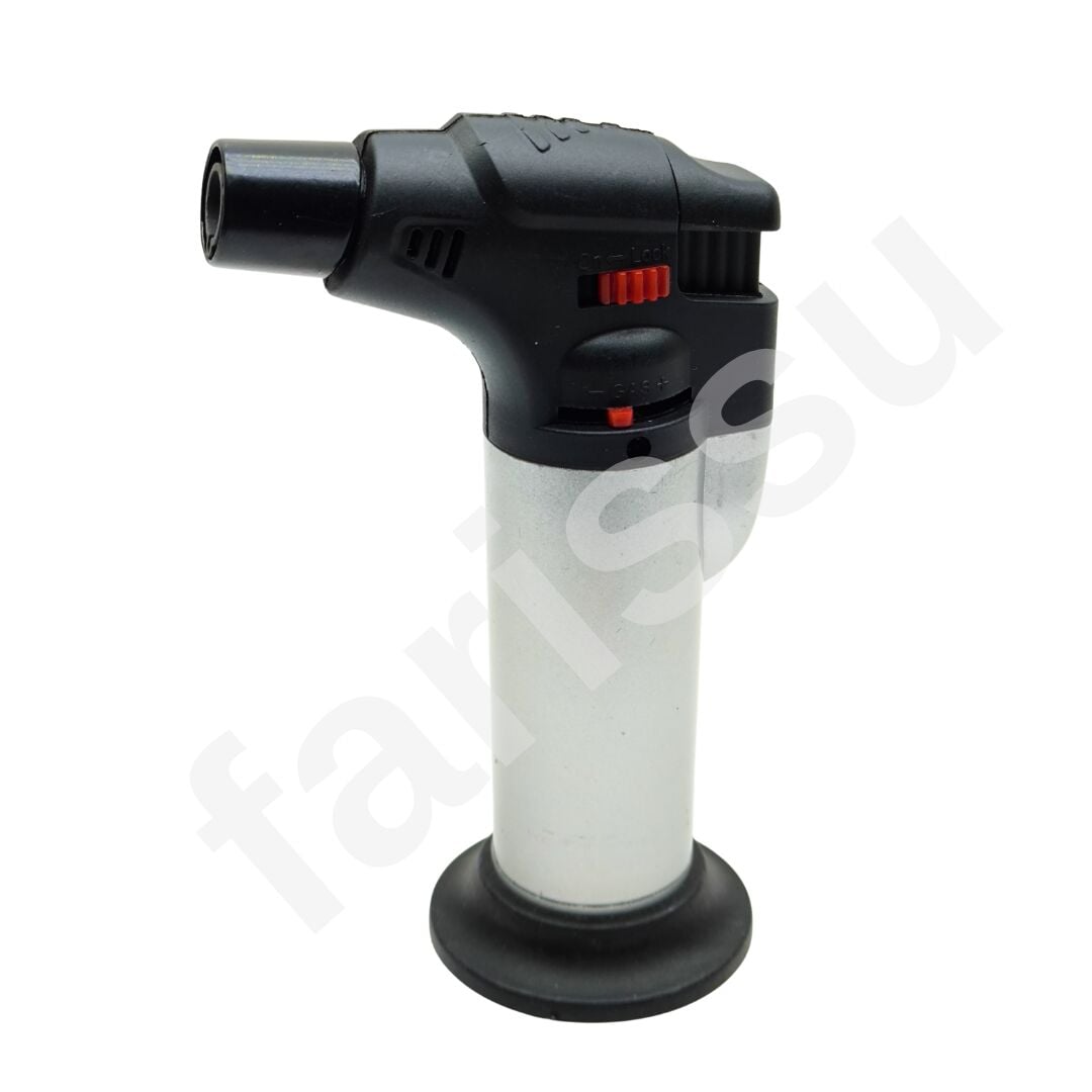 El Pürmüzü Çakmak - Mutfak ve Kamp Tipi Rüzgara Dayanıklı Torch - Standart Kalite