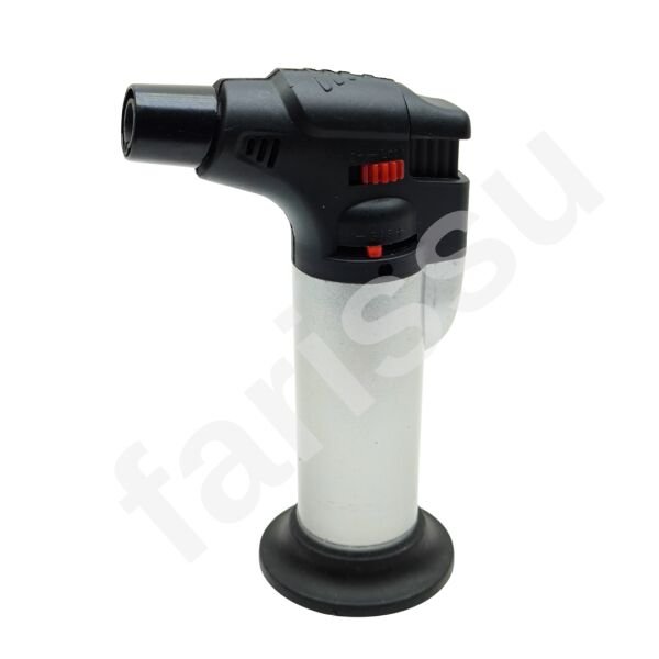 El Pürmüzü Çakmak - Mutfak ve Kamp Tipi Rüzgara Dayanıklı Torch - Standart Kalite