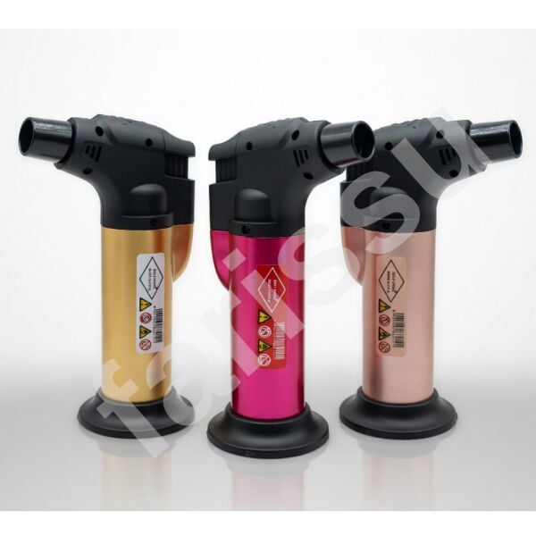 El Pürmüzü Çakmak - Mutfak ve Kamp Tipi Rüzgara Dayanıklı Torch - Standart Kalite