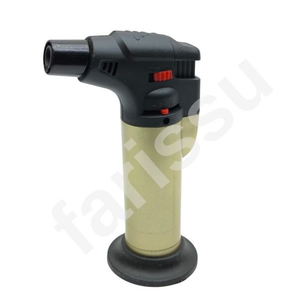 El Pürmüzü Çakmak - Mutfak ve Kamp Tipi Rüzgara Dayanıklı Torch - Standart Kalite