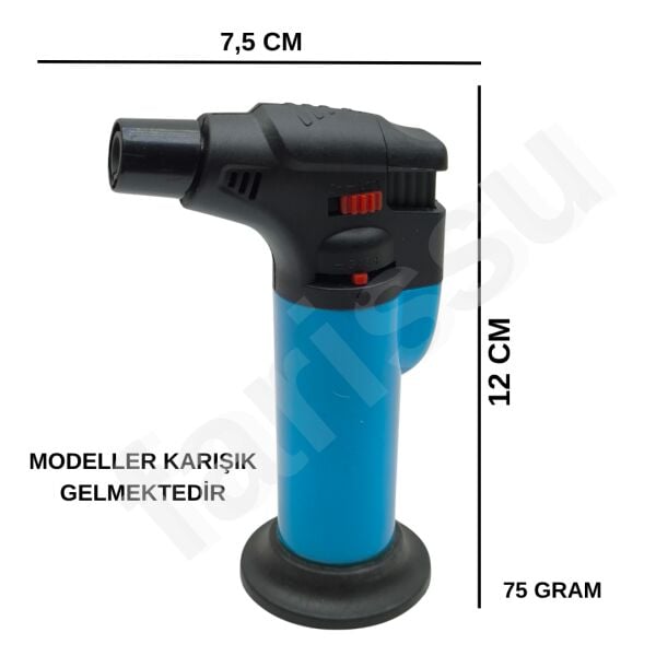 1300 Derece Yüksek Isılı Gaz Torçu - Emniyet Kilitli ve Ayarlanabilir