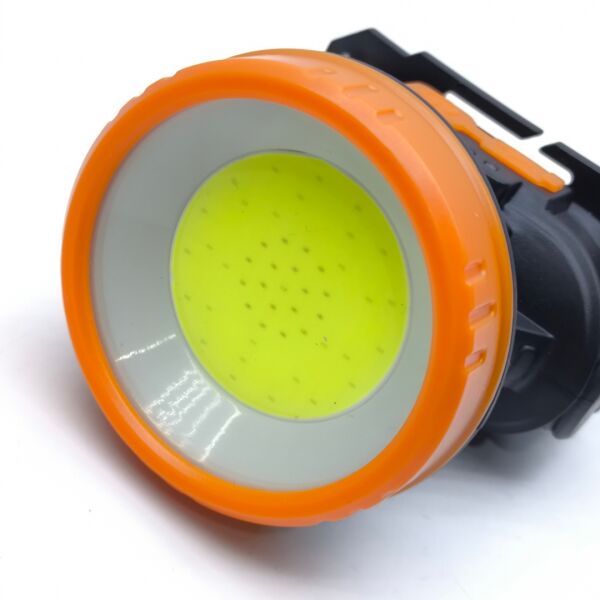 Yemad YM-308 Şarjlı COB LED Baş Feneri - 91gr Ultra Hafif, 4 Modlu Kırmızı Işıklı Kamp ve Avcı Feneri