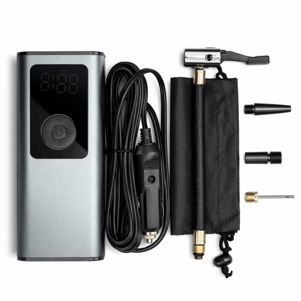 LLZ-669 Akıllı Kablolu Dijital Hava Pompası - 150 PSI Taşınabilir Araç Kompresörü - LED Işıklı