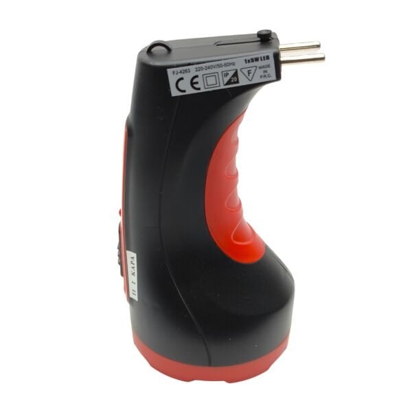 Fujita FJ-4263 5W Şarjlı LED El Feneri - 2 Kademeli Güçlü Aydınlatma