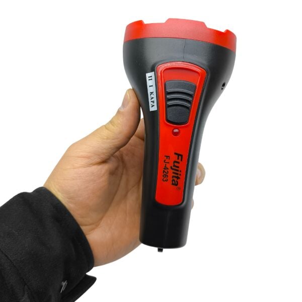 Fujita FJ-4263 5W Şarjlı LED El Feneri - 2 Kademeli Güçlü Aydınlatma
