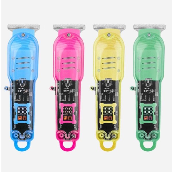 Gold Tech T09 Profesyonel Şarjlı Saç Sakal Kesme Makinesi - Type-C Girişli Led Ekranlı Ense Tıraş Makinesi