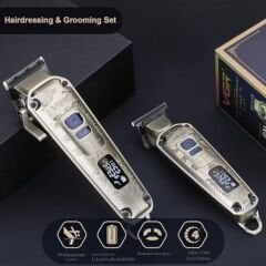 Orijinal VGR V-643 profesyonel saç düzeltici erkekler için Set elektrikli yıkanabilir sakal saç kesme şarj edilebilir kesimi makinesi