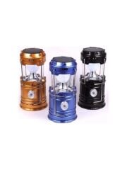 Fun Şarjlı Kamp Lambası Güneş Enerjili Kamp Feneri LED Lamba Fanus Işıldak