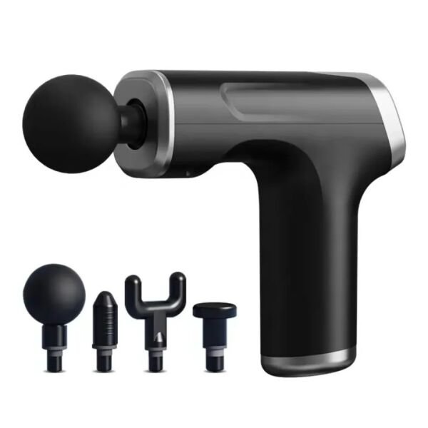 Gold Orion OR-800 Mini Masaj Tabancası - 6 Vitesli Şarjlı Kas Rahatlatıcı Fascial Gun + 4 Başlık