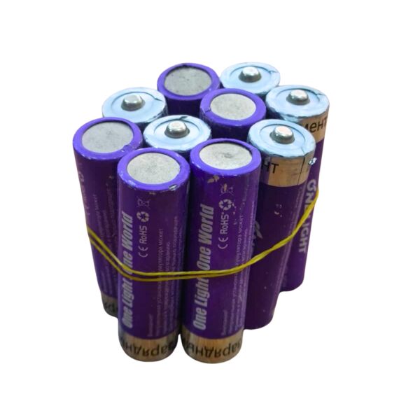 18650 Şarjlı Li-ion Pil 3.7V 12000mAh Yazılı 39 Gram Güçlü Batarya 5 Adet