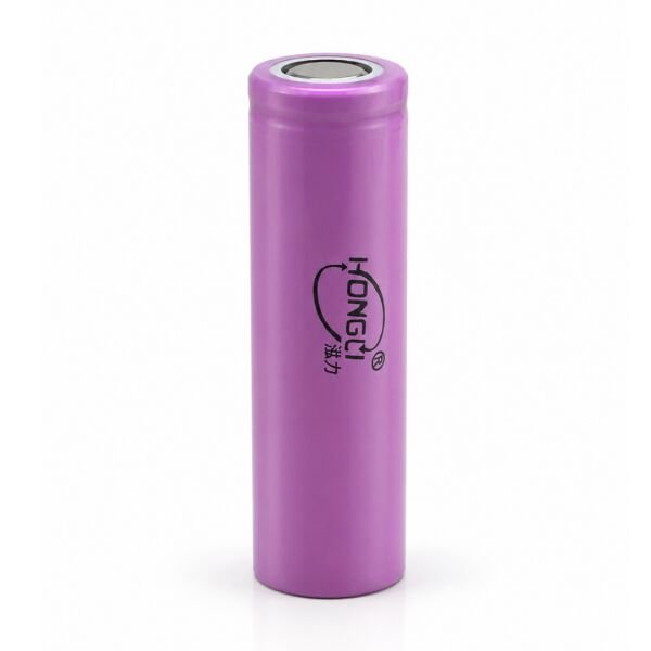 HONGLI 18650 Şarjlı Pil 1200 mAh 3.7V Li-ion Düz Uçlu Batarya 35 Gram Tekli Pil