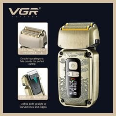 Orjinal VGR yeni V-642 profesyonel saç sakal ense +sıfır yanak  düzeltici elektrikli tıraş makinesi seti