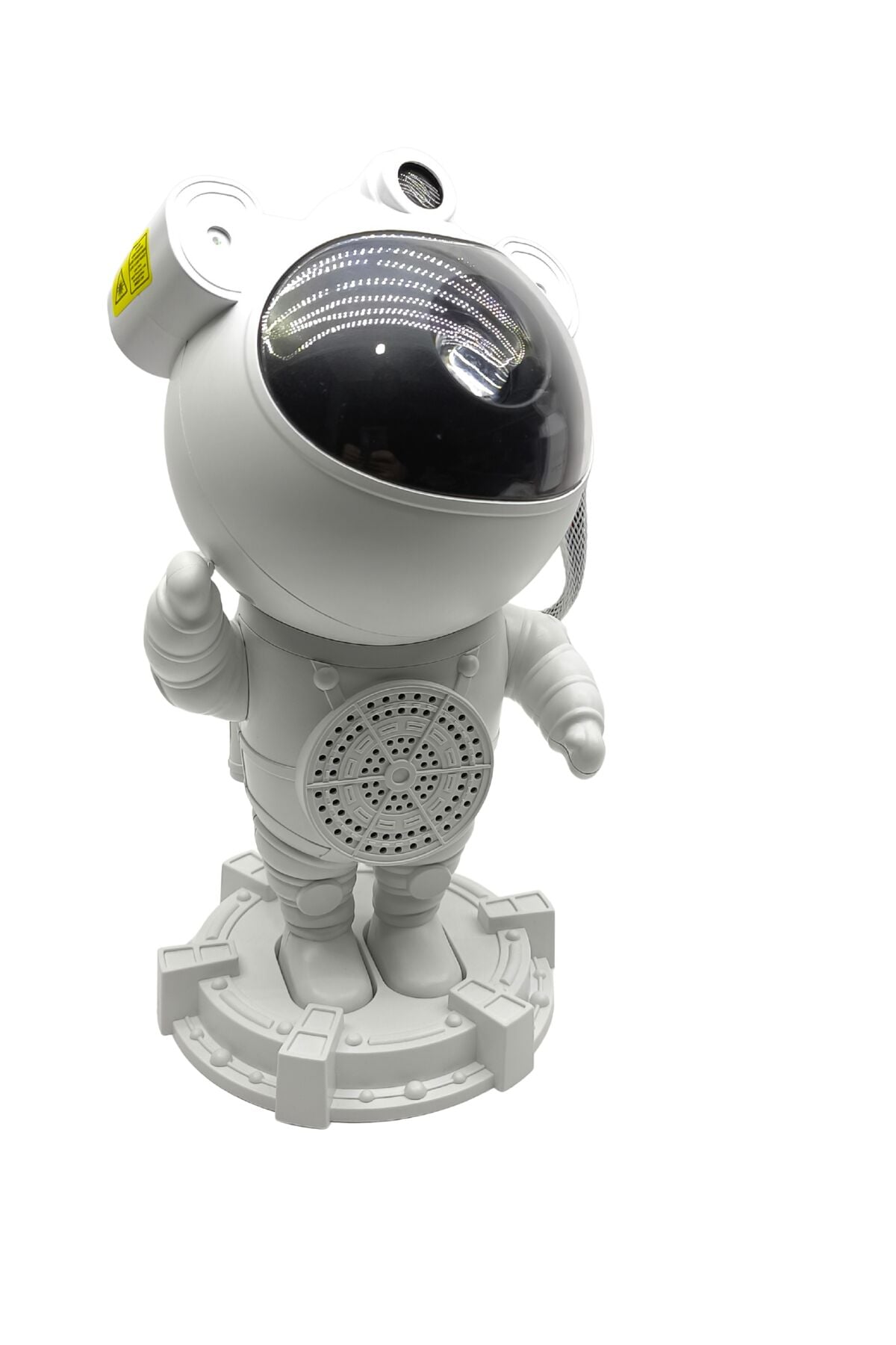 Ayıcıklı Astronot Galaksi Projektörü ve Bluetooth Hoparlörlü Yıldız Gece Lambası