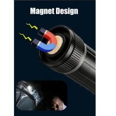 OR-2304-TG Zoomlu El Feneri - 6000K Gün Işığı, 100W Güç, 1000 Metre Işık Mesafesi