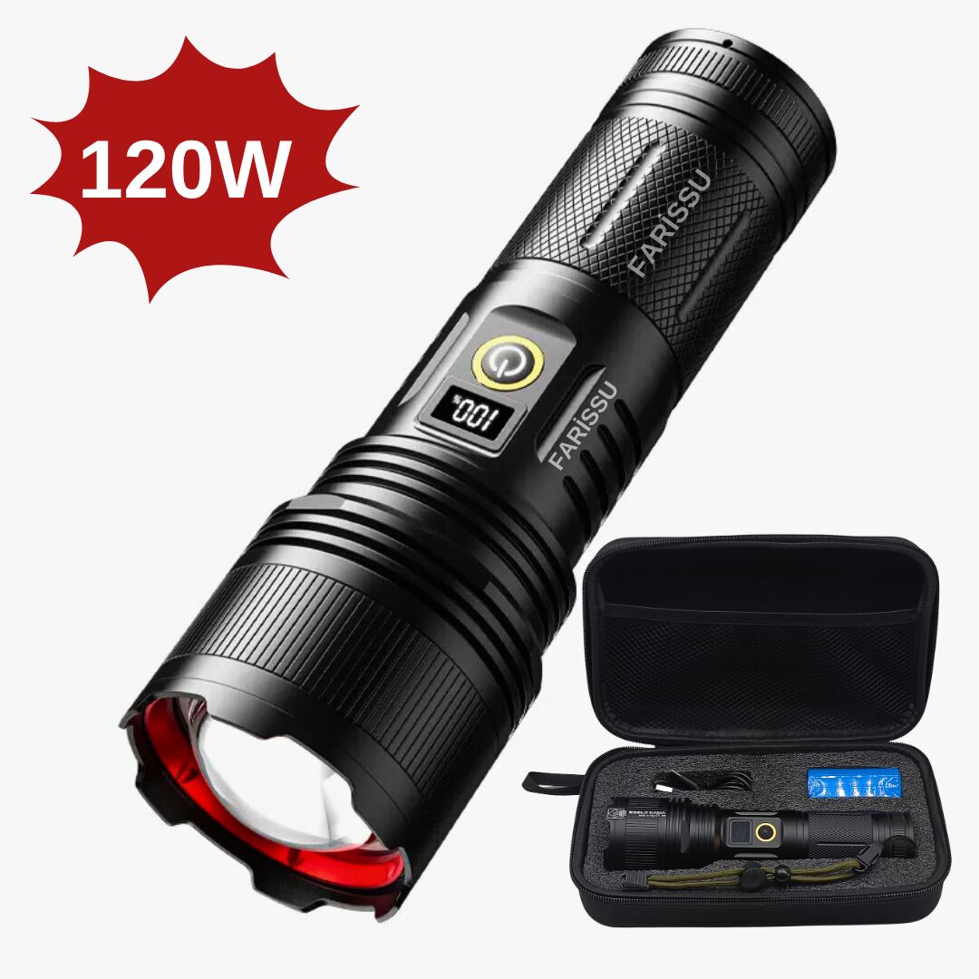 Gold K ama B503 – 120W 12000 Lümen  8800 mAh Pil, 2000m Menzil, Zumlanabilir, LCD Ekranlı